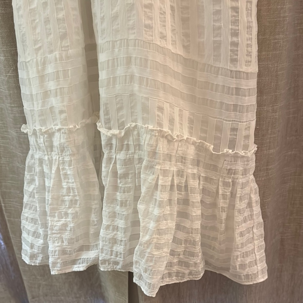 Anthropologie White Dress - Picture 4 of 8